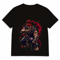 Street Fighter Forever — Akuma Asphalt tee