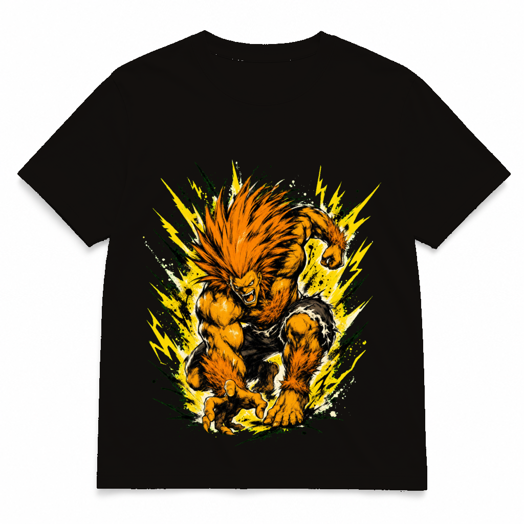 Street Fighter Forever — Blanka Asphalt tee