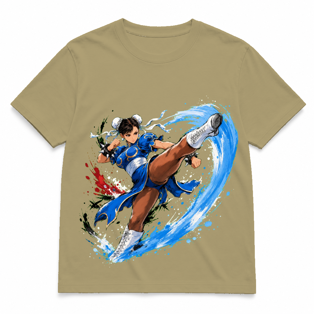 Street Fighter Forever — Chun-Li Sand tee