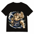 Street Fighter Forever — E. Honda Asphalt tee