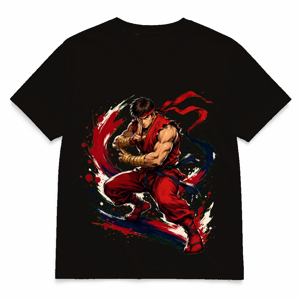 Street Fighter Forever — Guy Asphalt tee
