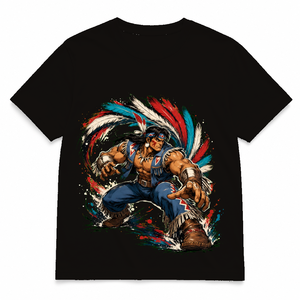 Street Fighter Forever — T. Hawk Asphalt tee